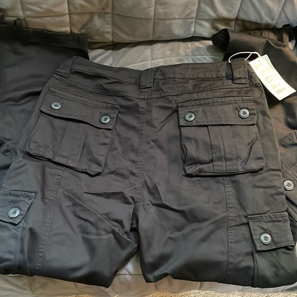 NWT Matchstick Black Cargo Pants Mens XXL/36 - Picture 9 of 9